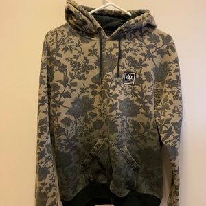 10 DEEP floral gradient hoodie